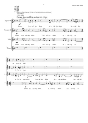 Down in a valley as Alexis trips