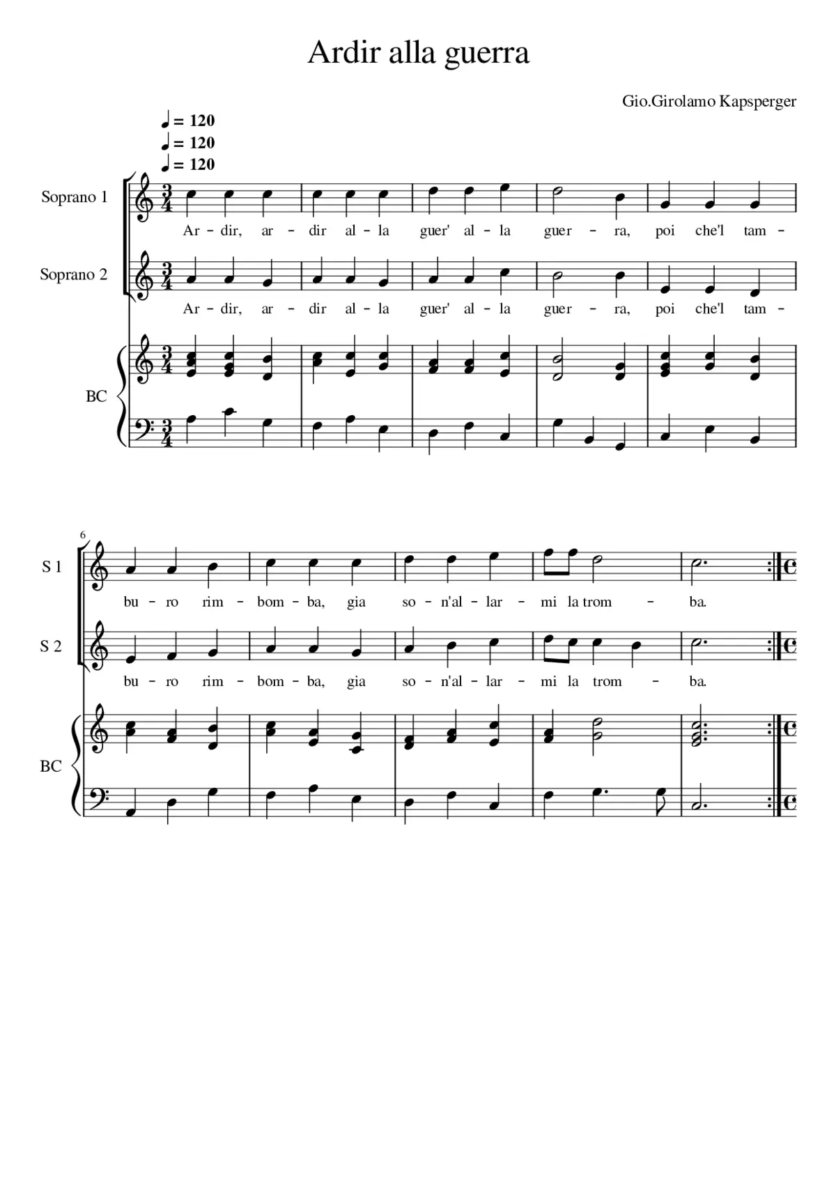 Ardir alla guerra - Page 1