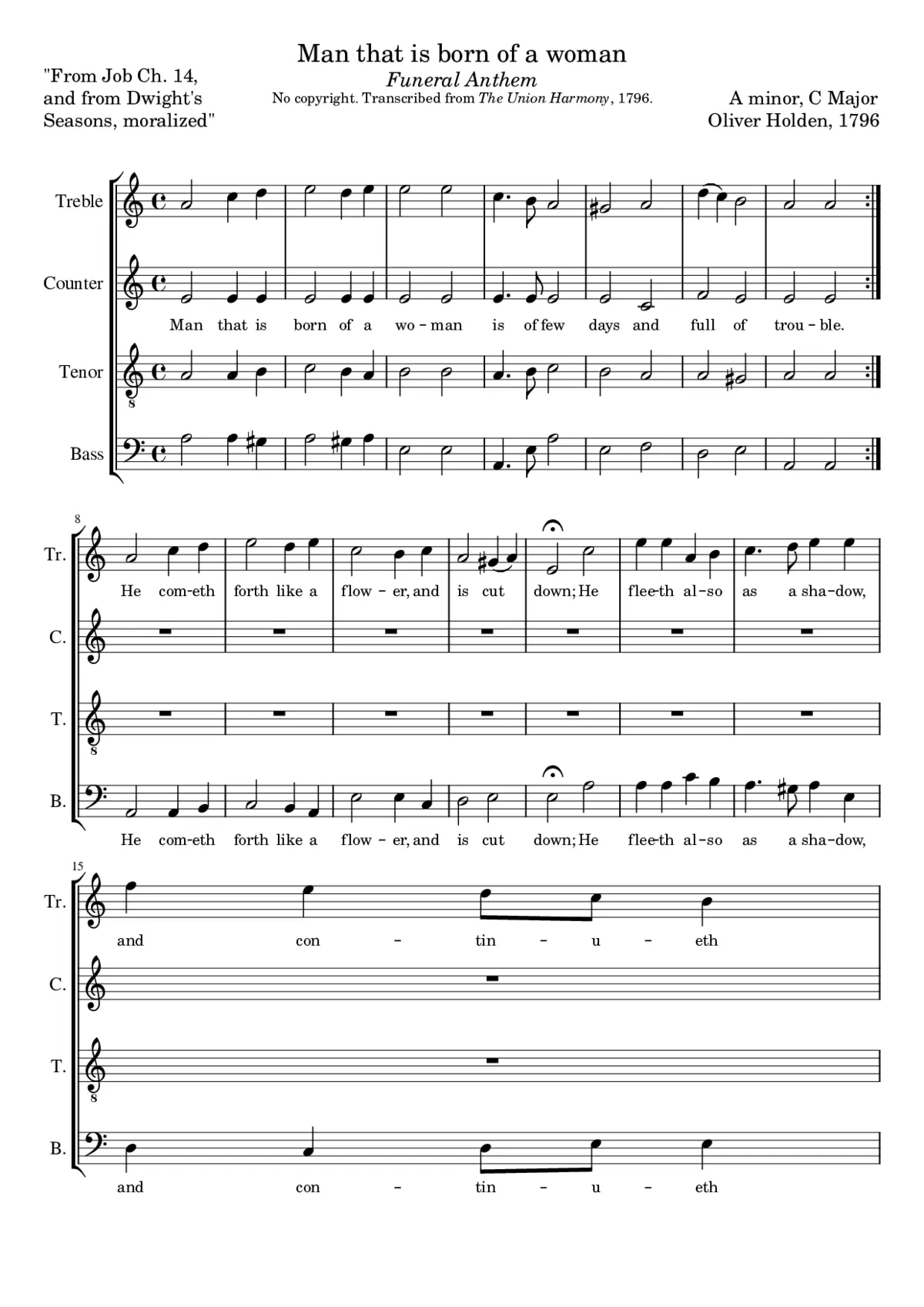 Man that is born of a woman - Page 1