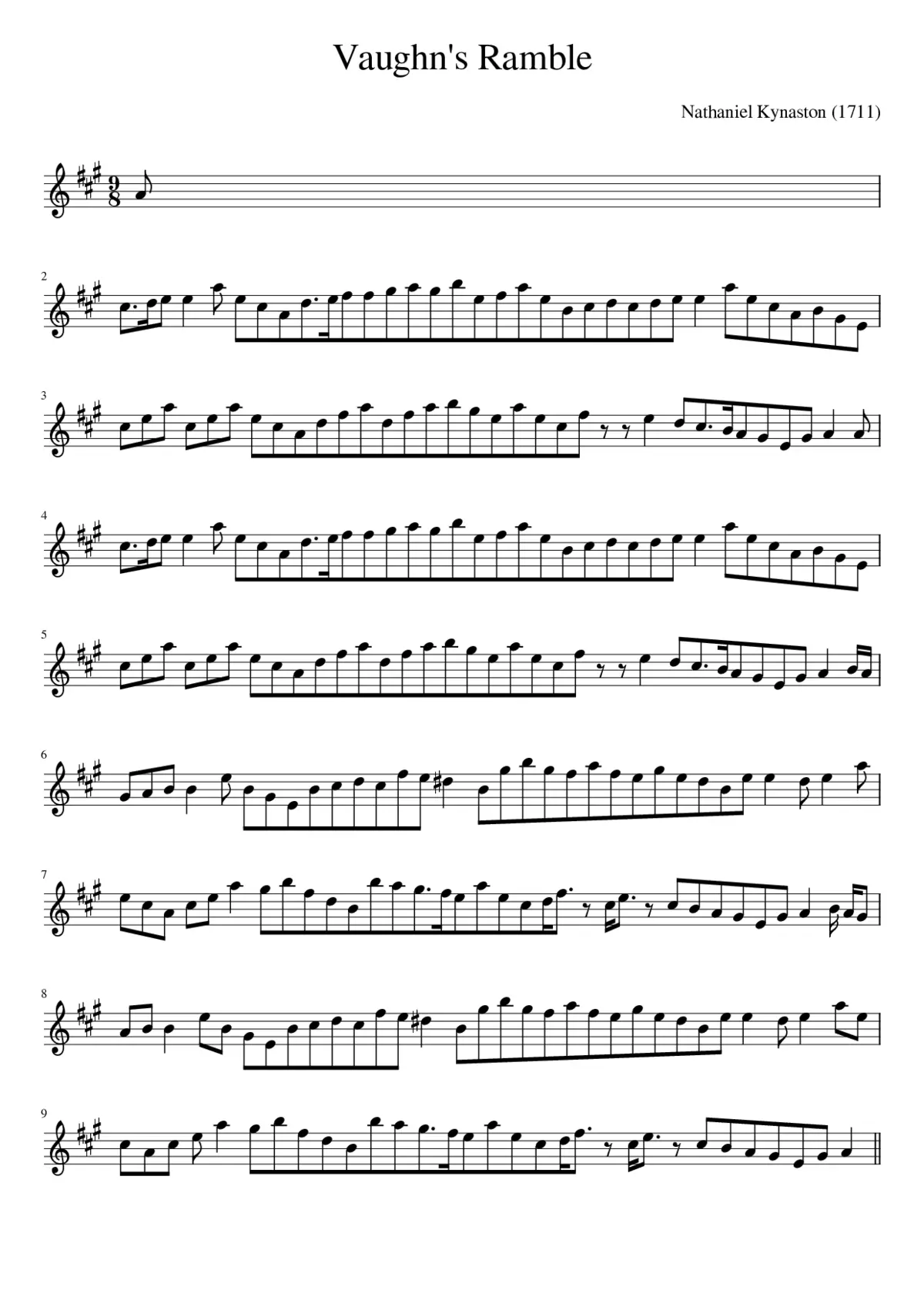 Vaughn's Ramble - Page 1