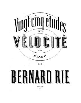 25 Études de velocité