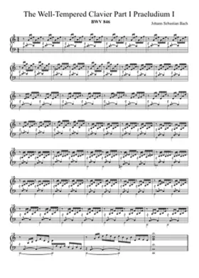 Prelude and Fugue in C major BWV 846