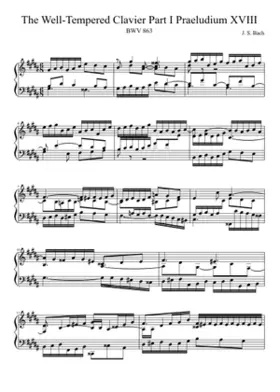 Prelude and Fugue in G-sharp minor BWV 863