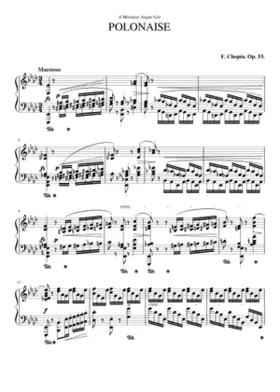 Polonaise in A-flat major B.5
