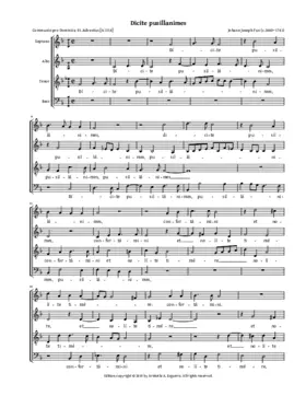 Dicite pusillanimes, K286