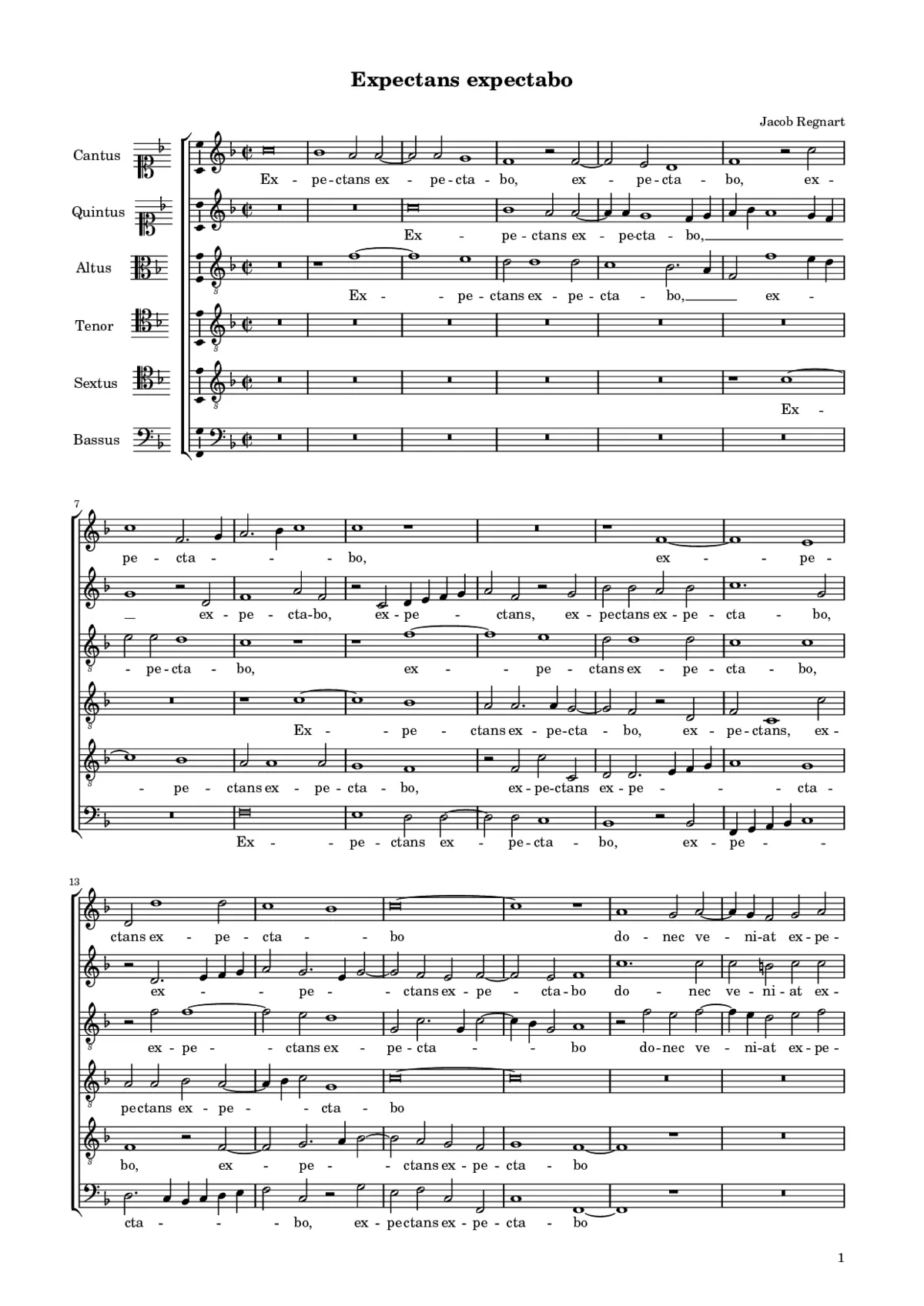 Expectans expectabo - Page 1