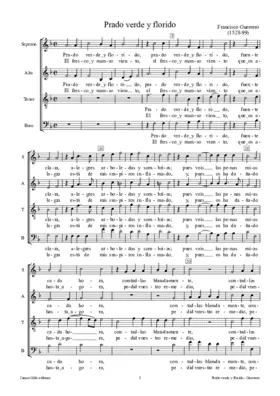 Prado verde y florido