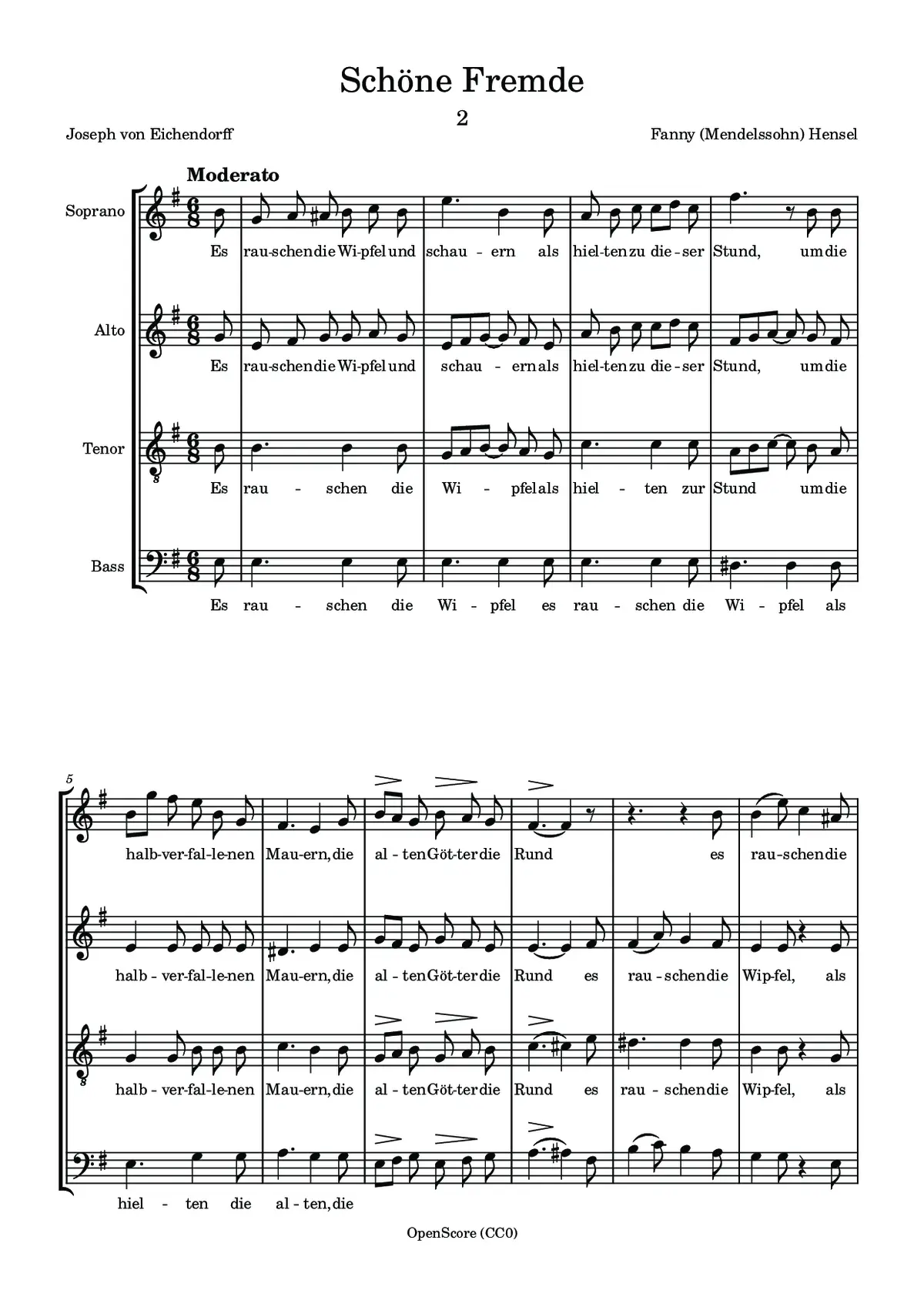 Schöne Fremde - Page 1