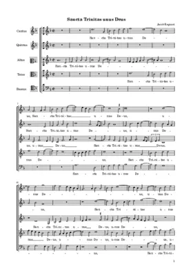 Sancta Trinitas unus Deus