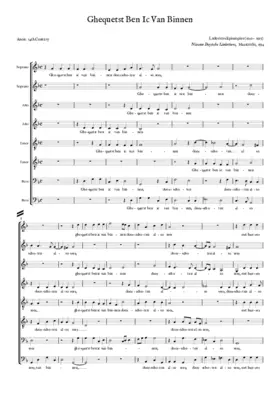 Ghequetst ben ic van binnen