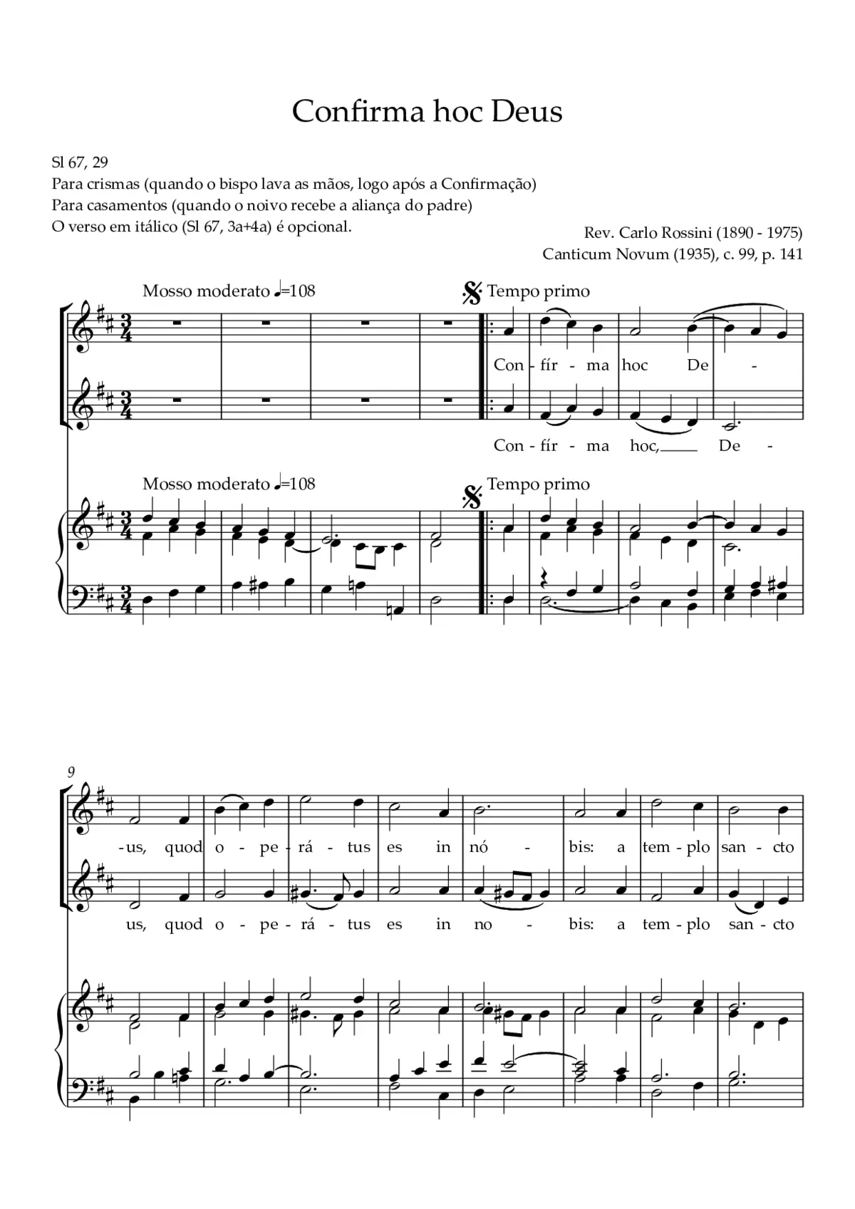 Confirma hoc Deus - Page 1