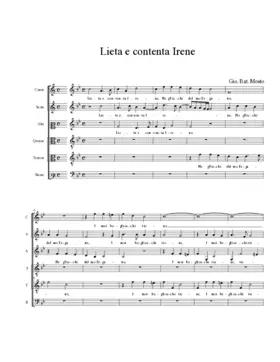 Lieta e contenta Irene