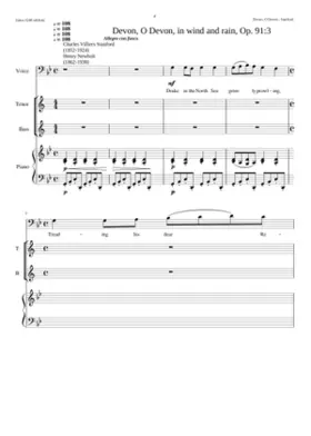 Devon O Devon in wind and rain Op. 91:3