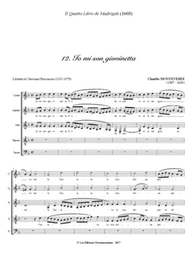 Io mi son giovinetta