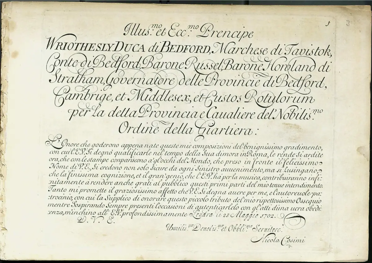 Sonate da camera - Page 1