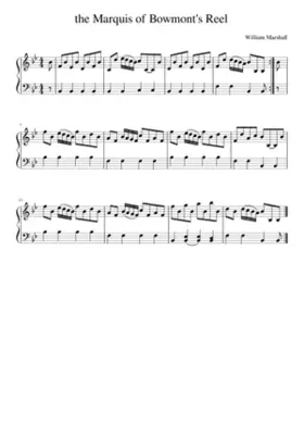 The Marquis of Bowmont's Reel