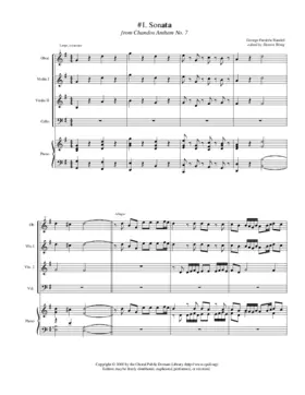 My song shall be alway, HWV 252