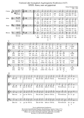 Jesu, nun sei gepreiset