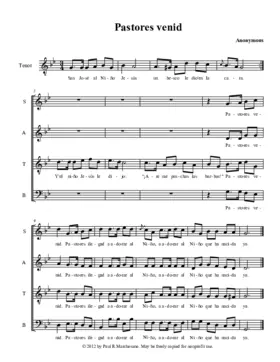 Pastores venid