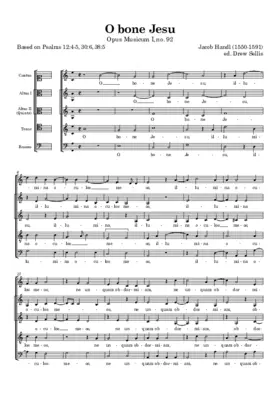 O bone Jesu