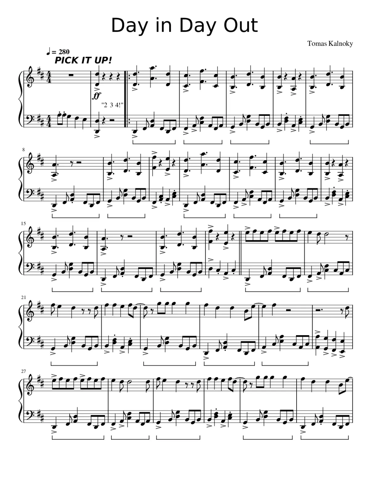 day in day out - Page 1