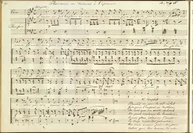 Deux Chansons des Acteurs à l’épreuve