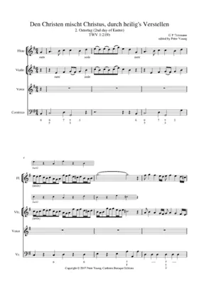 Den Christen mischt Christus, durch heilig's Verstellen