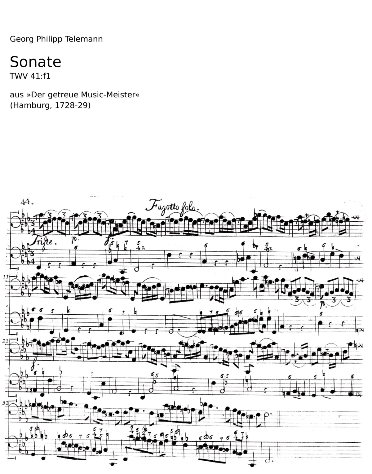 Bassoon Sonata - Page 1