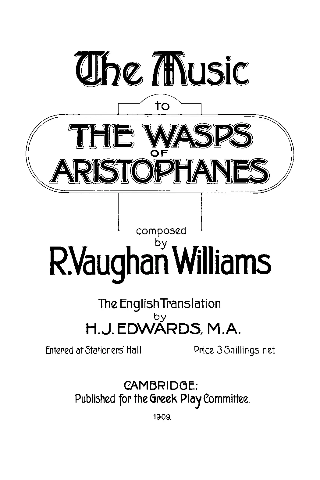 The Wasps - Page 1