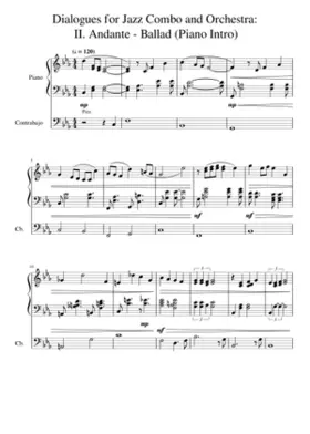 Dialogues for Jazz Combo and Orchestra: II. Andante - Ballad