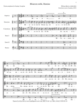 Miserere mihi Domine