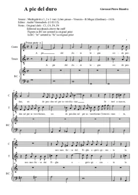 A pie del duro legno