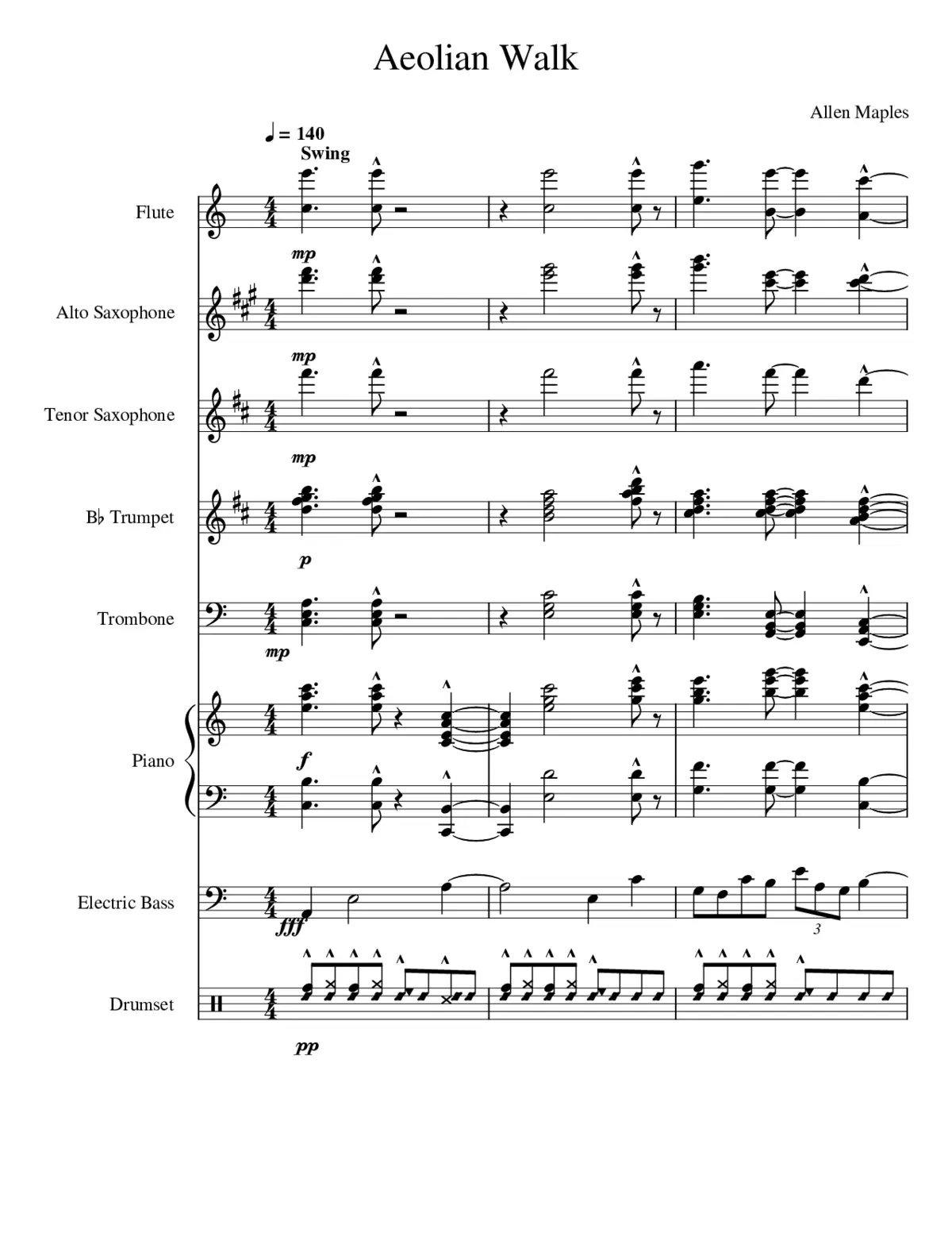 Aeolian Walk - Page 1