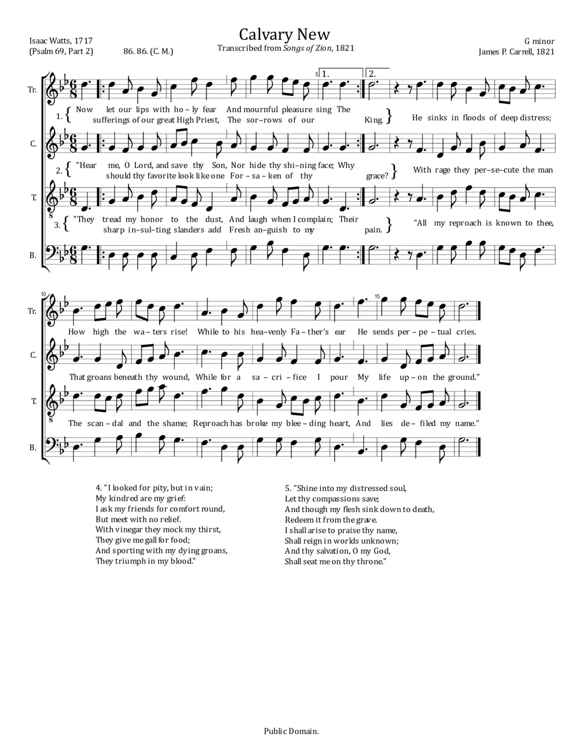 Calvary New - Page 1