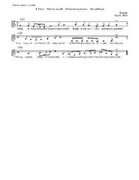 The Social Distance Waltz