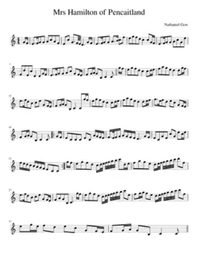 Mrs Hamilton of Pencaitland