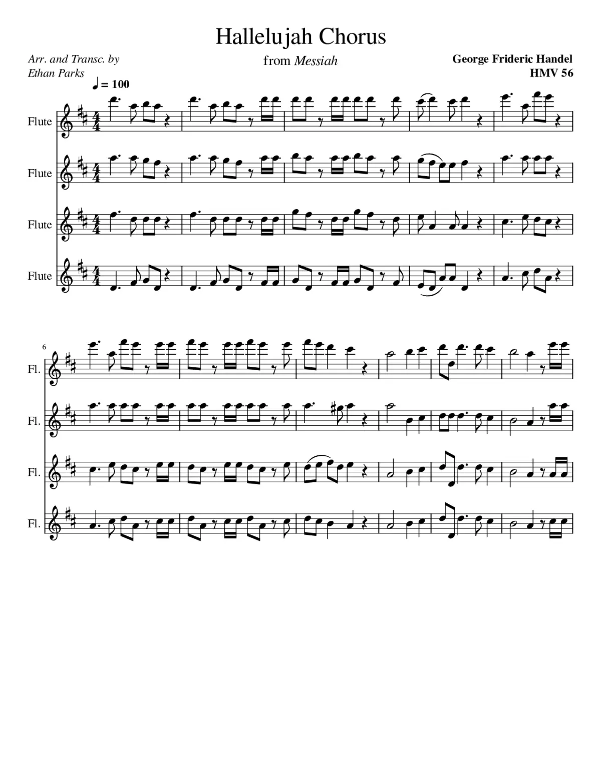 Messiah HWV 56 - Page 1