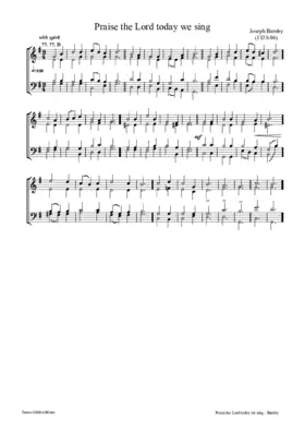 Praise the Lord today we sing