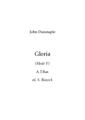 Gloria (Tr. 93, 170v - 171r)