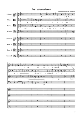Ave Regina coelorum a 8