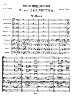 Musik zu einem Ritterballet