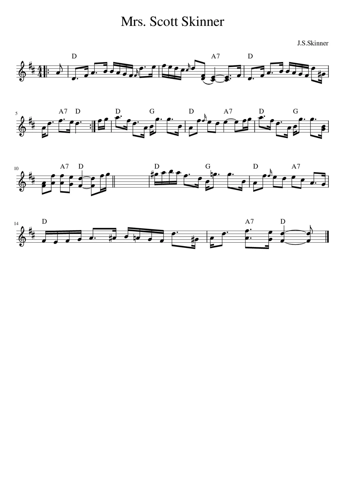 Mrs. Scott Skinner - Page 1