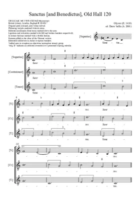 Sanctus, Old Hall 120