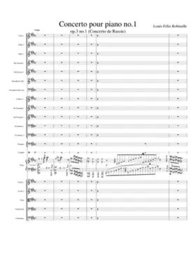 Concerto pour piano no.1