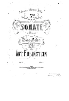 Violin Sonata No.3