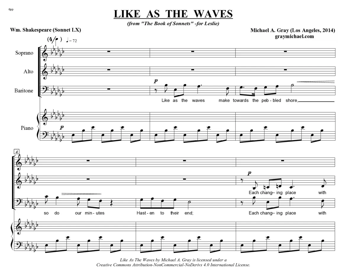 Like as the waves - Page 1