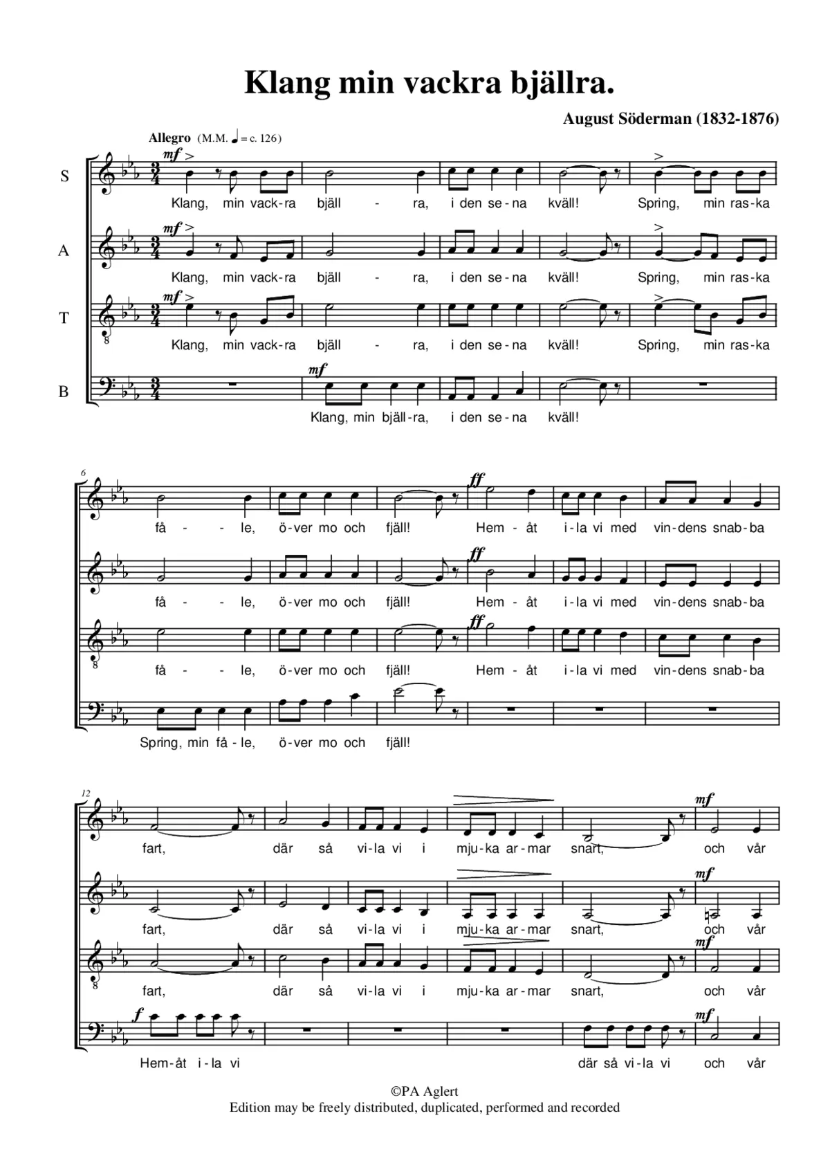 Klang min vackra bjällra - Page 1