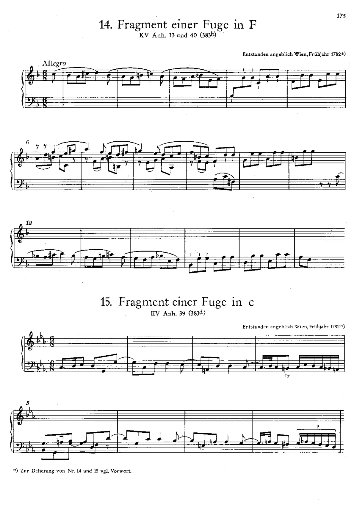 Fugue in F major - Page 1