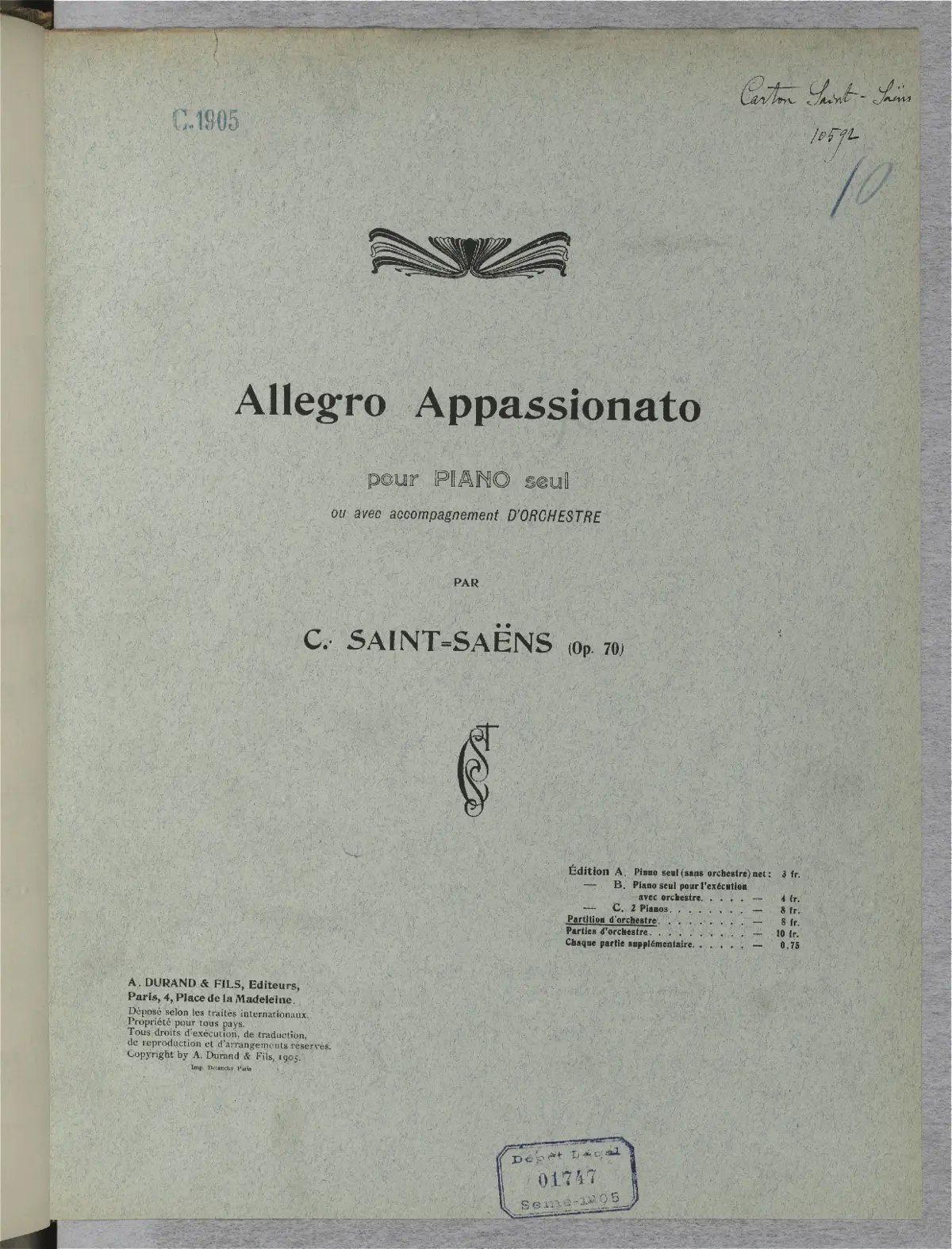 Allegro Appassionato - Page 1