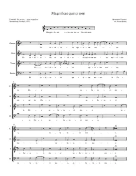 Magnificat quinti toni